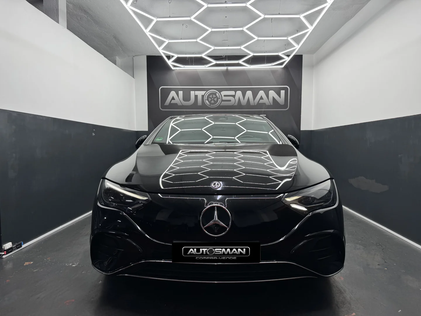 MERCEDES-BENZ EQE  350+ 2022 Eléctrico NEGRO - Interior